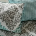 thumbnail image 3 of Gracie Mills Mitchell 6-Piece Daybed Bedding Set Aqua Grey Twin GRACE-7775, 3 of 5