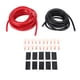 thumbnail image 2 of Cable De Tierra De Alimentación Para Automóvil, Conexión Estable De Alta Dureza Cable De Alimentación De 4 AWG De 20 Pies Con Tubo Termorretráctil Para Inversor De Corriente, 2 of 7