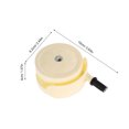 thumbnail image 2 of CTIRCHIU 8Pcs Silent Beige Walker Replacement Wheels Plastic Durable Swivel Casters Easy Installation, 2 of 7