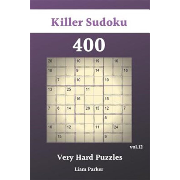 Pre-Owned Killer Sudoku - 400 Very Hard Puzzles vol.12 (Paperback) by Liam Parker