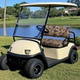 thumbnail image 4 of Pzuqiu Duck Silhouette Camo Golf Cart Seat Covers Set - Breathable Stretch-Fit Protectors | Compatible with EZGO, Club Car & Yamaha | All-Weather, 4 of 10