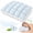 Blue, variant on Cooling Marshmallow Puff Pillow for Adults - Cloud-Like Fluffy Down Alternative Bed Pillow, Cool-Touch Quilted Grid Design, Soft Neck Support for Side Back Sleepers