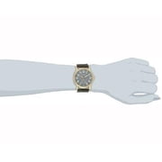 Women's Swiss Quartz Leather Gold-Tone Strap Watch