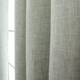 thumbnail image 2 of Quality Home Textured Faux Linen Curtains - Mint - 52" x 84" (Set of 2 Panels), 2 of 3