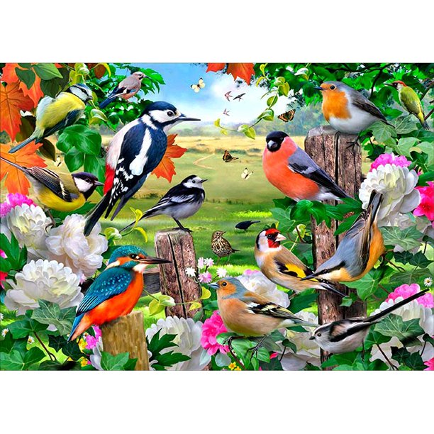 5D bricolaje completo taladro diamante pintura animal bordado mosaico costura decoración FLhrweasw Nuevo