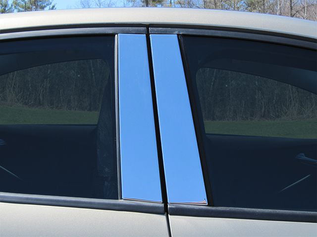 Windows Molding Trim Decoration Strips w/ Center Pillar For Ford Focus Hatchback