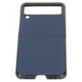 thumbnail image 4 of Fugacal Carbon Fiber Pattern Protective Shell for Z Flip 3,Shockproof Phone Case for Galaxy Z Flip 3,Carbon Fiber Pattern Folding Shell Phone Case for Galaxy Z Flip 3 Protective Cover, 4 of 8