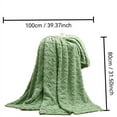 thumbnail image 3 of Staron under $5! 80x100cm Super Soft Warm Fleece Blanket, Solid Color Throw Rug for Sofa Bedding Home Decor, Fleece Blanket Bedspread, 3 of 4