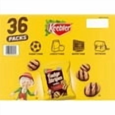Keebler Mini Fudge Stripes Cookies, 2 oz., 36 Count with white bowl by OMA