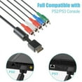 Ypbpr for PS2// Slim HDTVReady TV HD Component AV Cable 5Wire 6FT