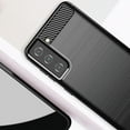 thumbnail image 2 of PANDACO Navy Brushed Metal Case for Samsung Galaxy S21, 2 of 4
