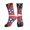1 Black, variant on Unisex Thin Blue Line Tennessee Flag Novelty Ankle Socks Colorful ComfortSoft Lightweight Sports Athletic Socks