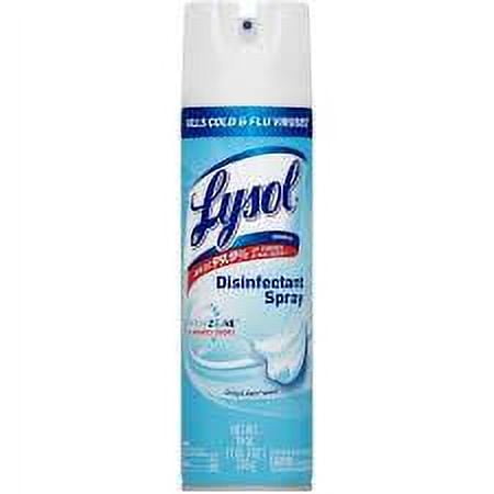 Lysol Disinfectant Spray, Crisp Linen Scent, 19 FlOz (Pack of 48)