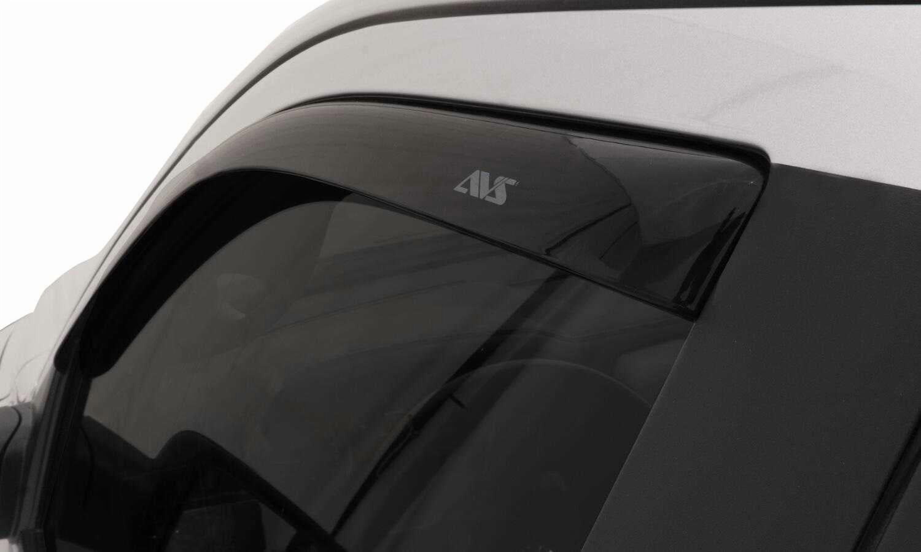 Auto Ventshade AVS 192127 Ventvisor In-channel Deflector 2 Pc., Front Smoke