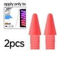 thumbnail image 1 of Pointes pour Apple Pencil 1er 2e Accessoires Style Crayon iPad Double Couche Refus de Paume Pointe Durable Assez 4 Ans d'Utilisation Style 2 Rouge, 1 of 6