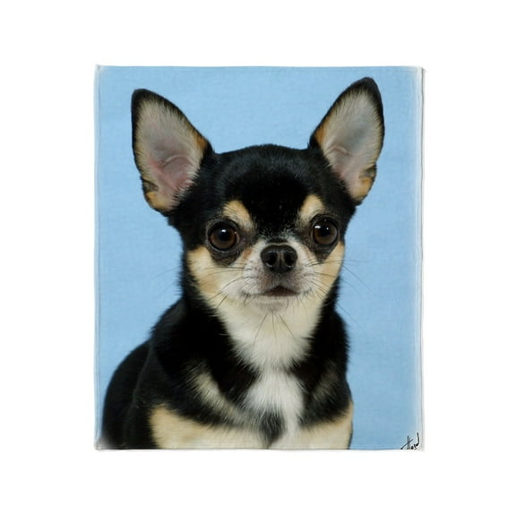 CafePress - Chihuahua 9W092D 057 Throw Blanket - Soft Fleece Throw Blanket, 50"x60" for All Ages