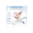 thumbnail image 4 of Bañera Bebés Plegable Tina De Baño Con Cojín Y Termómetro, 4 of 5