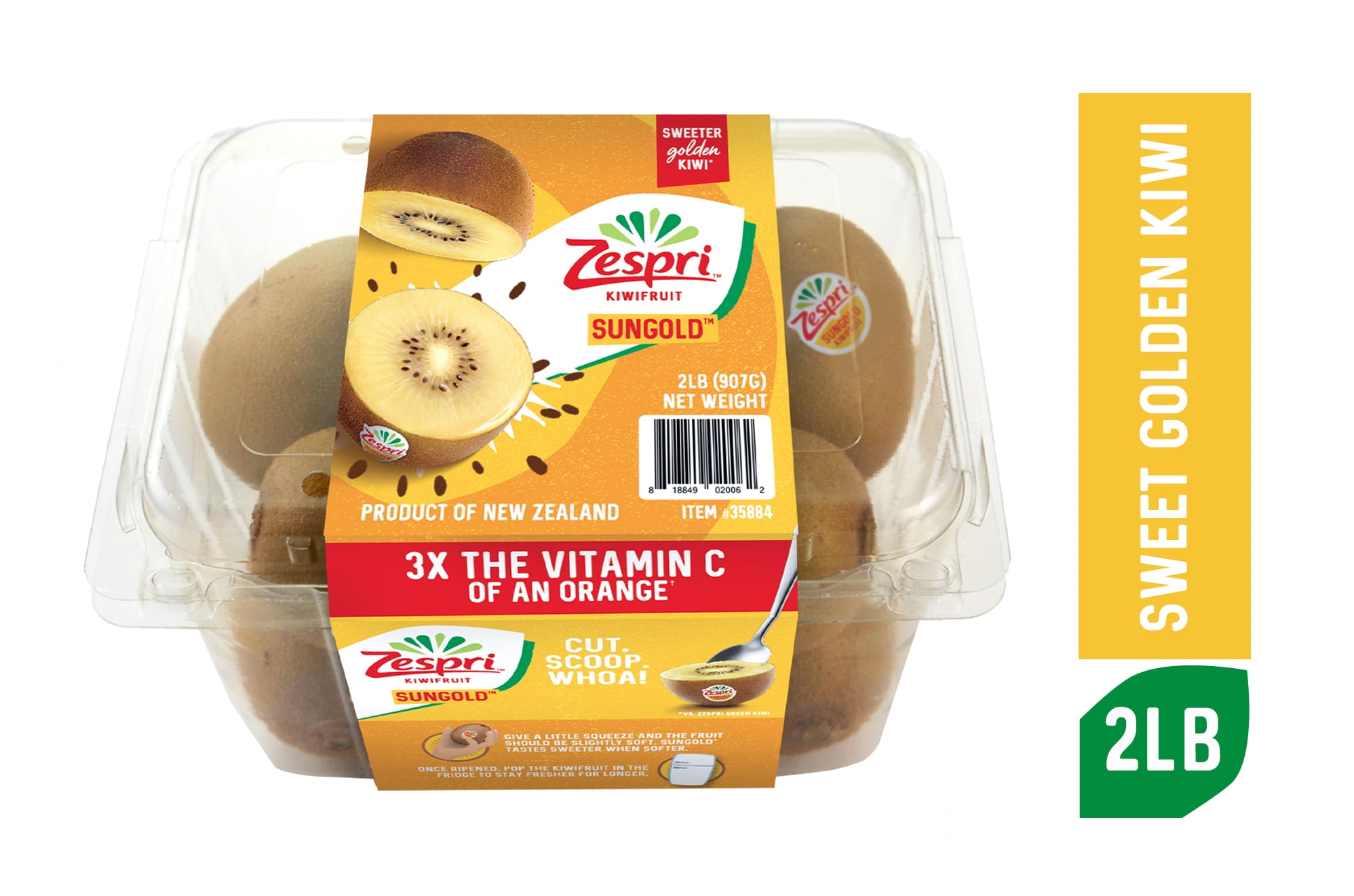 Kiwi Clamshell 1lb - Walmart.com