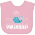 thumbnail image 3 of Inktastic Santa Barbara California Beach Vacation Boys or Girls Baby Bib, 3 of 4
