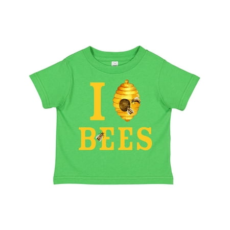 

Inktastic I Love Bees Gift Toddler Boy or Toddler Girl T-Shirt