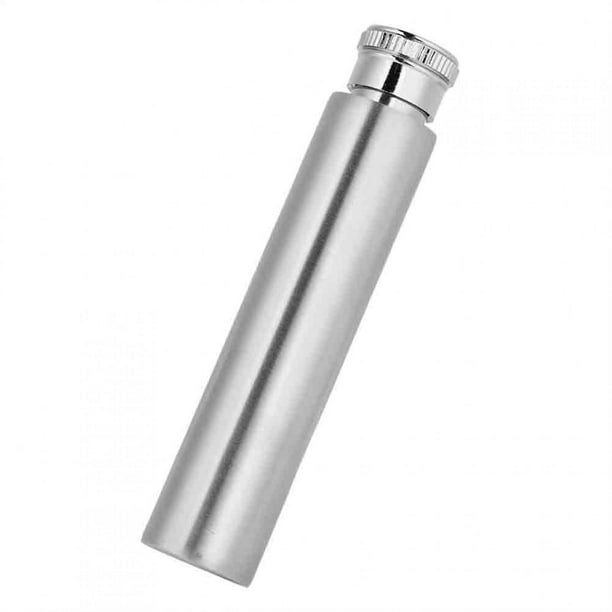 Botella de vino Portátil de Acero inoxidable de 1 oz Con Bolsillo para whisky, perfecta para licor, whisky, para acampar, picnic, regalo ideal para los amantes del whisky
