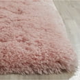 thumbnail image 3 of Safavieh Arctic Shag Collection SG270P Handmade Pink Polyester Area Rug (6' x 9'), 3 of 4