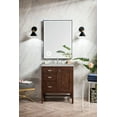 thumbnail image 2 of James Martin Vanities E444-V30-GW-3VSL Addison 30" Single Basin Wood Vanity Set - White, 2 of 3