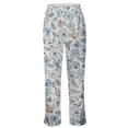 thumbnail image 4 of DHFJKG Linen Pants Women Bohemian Casual Summer Lightweight Loose Fit Straight Leg Drawstring Elastic Waist Beach Pants Versatile Trousers, 4 of 5