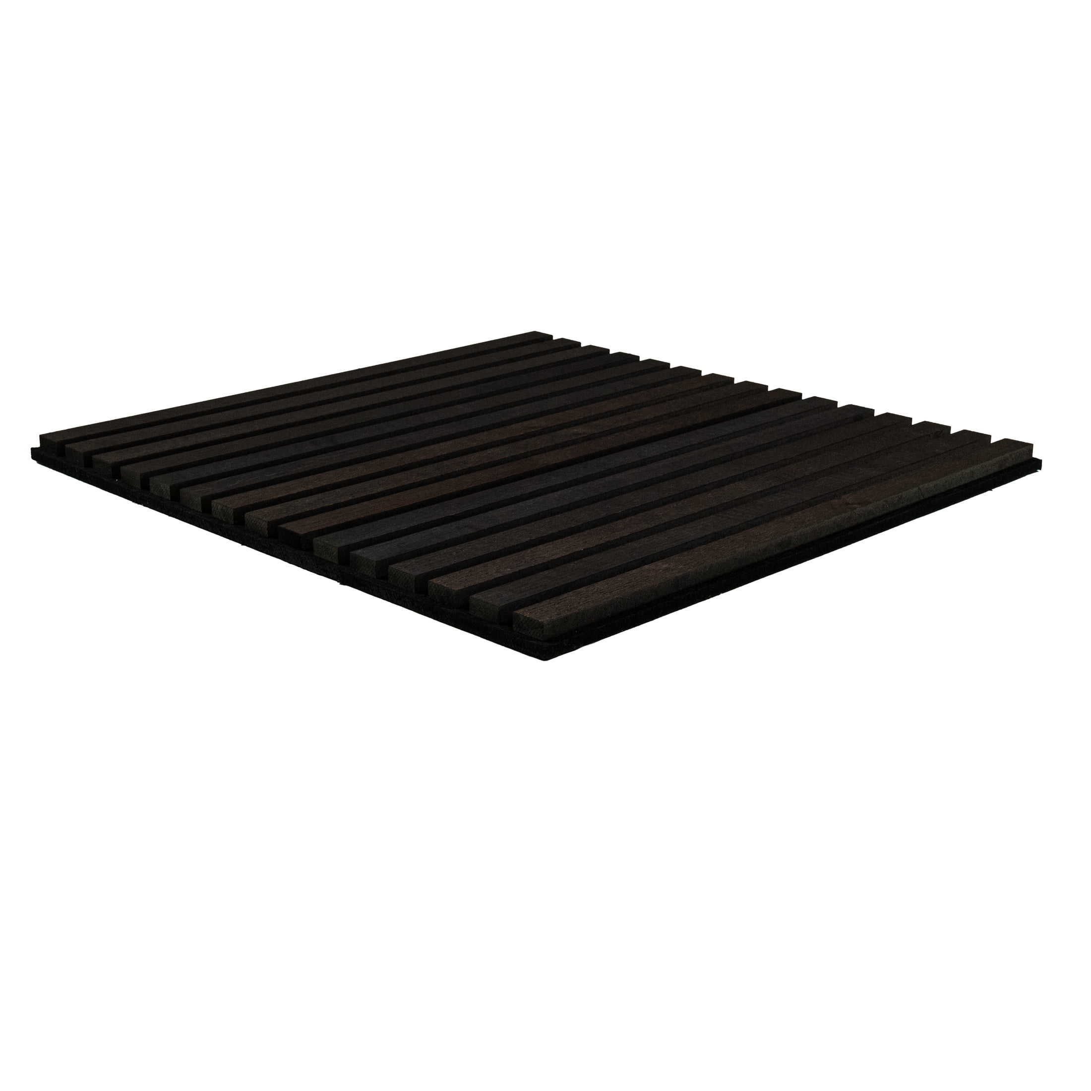 MSI 24 in. x 24 in. Harmony Espresso Wood Veneer Sound Absorbing Acoustic Wood Slat Wall Panel (2 Pack / 8 sq. ft.)