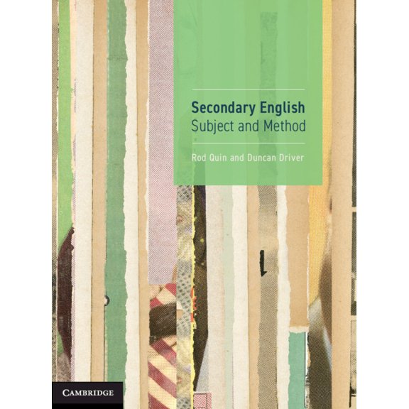 Secondary English: Subject and Method, (Paperback)
