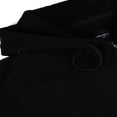 thumbnail image 3 of Forever 21 Fleece Zip-Up Hoodie, Color- Black, Size- L, 3 of 7
