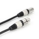 thumbnail image 2 of Línea De Sonido Cable de audio XLR de 3 pines macho a hembra M/F Shield para amplificador mezclador de micrófono, 2 of 7