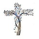 thumbnail image 2 of HWRETIE Árbol de Metal Decoración de Pared Árbol de la Vida Cruz Colgante de Metal Adorno de Pared Decoración Rústica de Pared para el Hogar Sala de Estar, 2 of 6