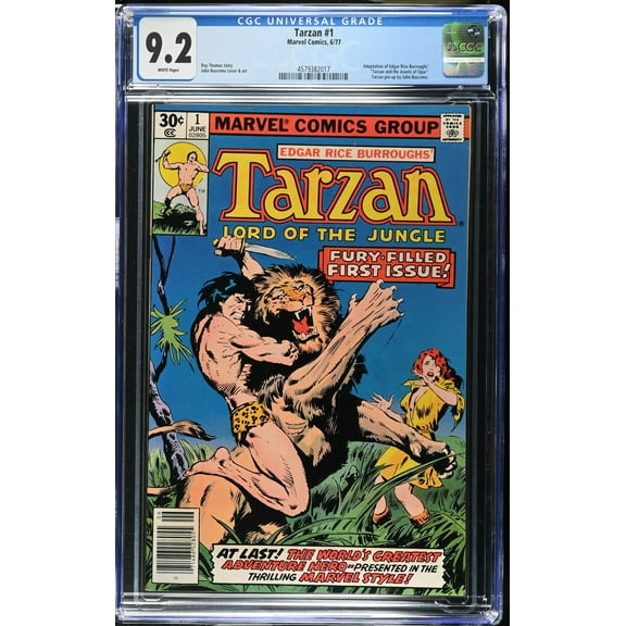 Tarzan #1 - CGC 9.2 Comic Book