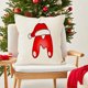 thumbnail image 1 of Hot6sl Ofertas de La Semana Funda de Almohada con Letras Navideñas, Funda de Almohada Decorativa para Sofá Festivo, Funda de Cojín con Estampado de Lino, 1 of 4