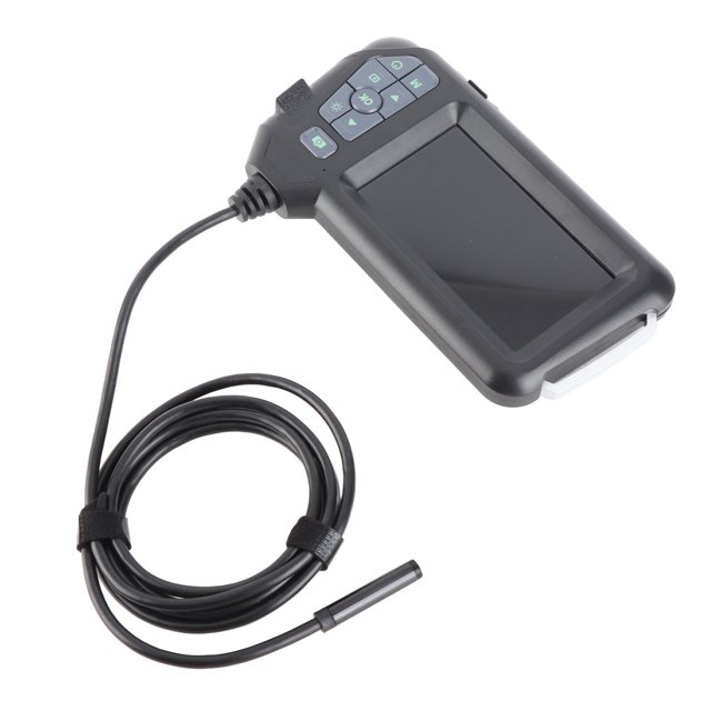 Cámara de Inspección de endoscopio Industrial Con Pantalla Hd de 4,3 Pulgadas Boroscopio de Cámara de Inspección de Lente única de 8 mm para reparación de automóviles de