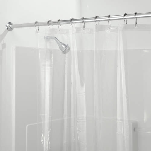 Idesign Waterproof Peva Bathroom Shower, 70 X 72 Clear Shower Curtain Liner