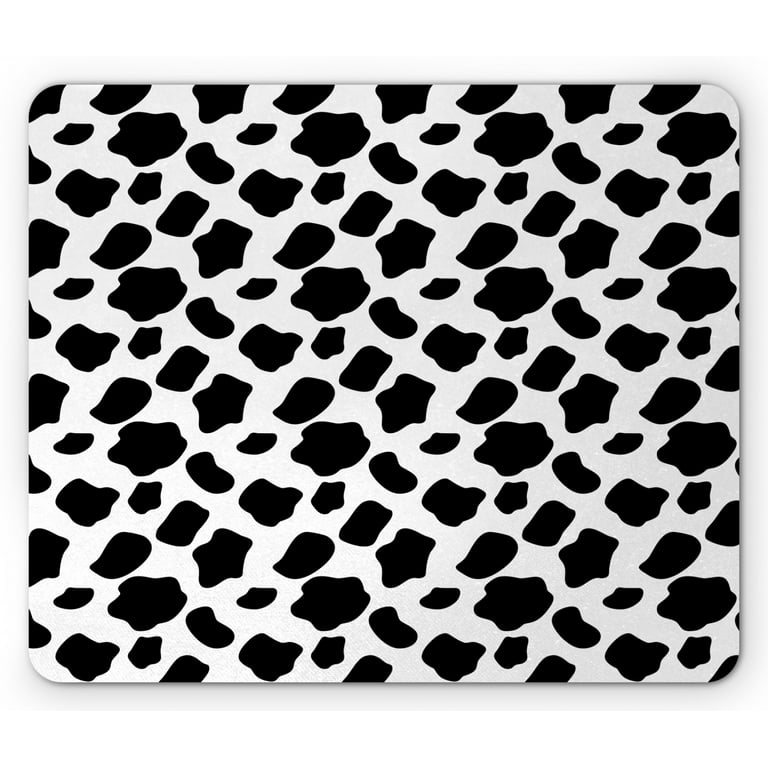 cow-print-mouse-pad-cattle-skin-pattern-with-scattered-spots-animal-hide-plain-and-pasture-print-rectangle-non-slip-rubber-mousepad-white-black-by-ambesonne-walmart-com