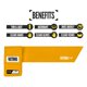 thumbnail image 3 of Toalla de fútbol NXTRND Streamer para manos y accesorios, 3 of 4