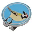 Blue Bird ClipOn Ball Marker for Golf Cap Visor and