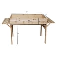 thumbnail image 3 of Master Gardner Elevated Garden Bed - Heavy-Duty 48" x 36" Raised Planter Box with Storage Shelf & Durable Wood Frame for Easily Accessible Outdoor Gardening, 3 of 6