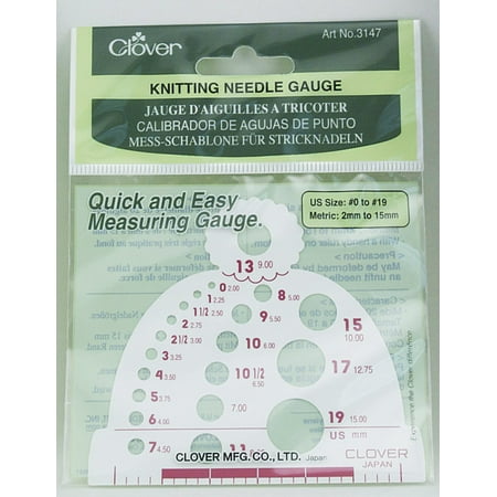 Knit Gauge - Knitting Needle Gauge