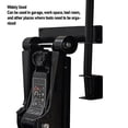 thumbnail image 5 of Xirurus Wall Mount Floor Jack Holder, Heavy-Duty Carbon Steel Hydraulic Jack Rack Stand for Garage Organization, Space Saving Storage Bracket with Screws & Anchors, 2-Pack Bracket Set, Black, 5 of 6