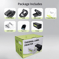 thumbnail image 2 of CNV Thermal Label Printer with Wireless Bluetooth, 4x6 Shipping Labels, 1 Count, 2 of 7