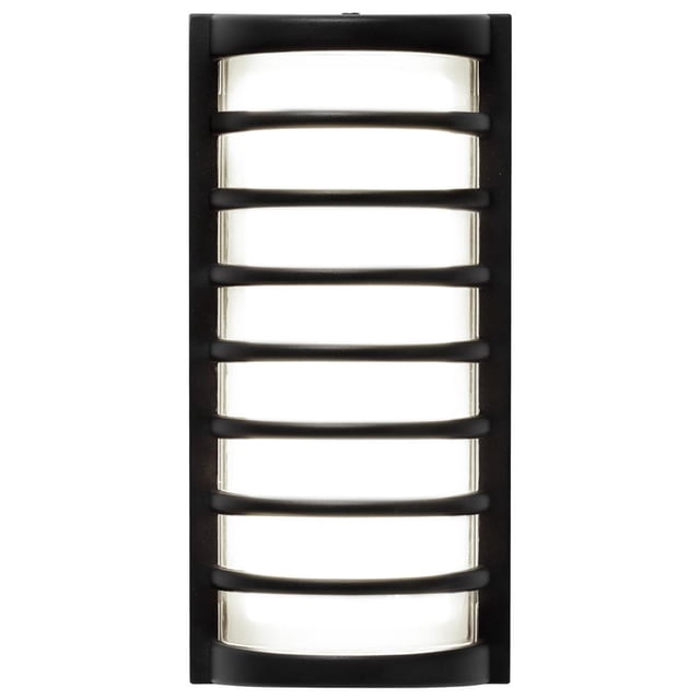 Bewildely Lámpara de pared de 15W 6000-6500K Luz de pared de luz fría AC85-265V IP65 Aplique de pared impermeable para sala de estar Dormitorio Balcón Iluminación y accesorios Bewildely HA017187-00