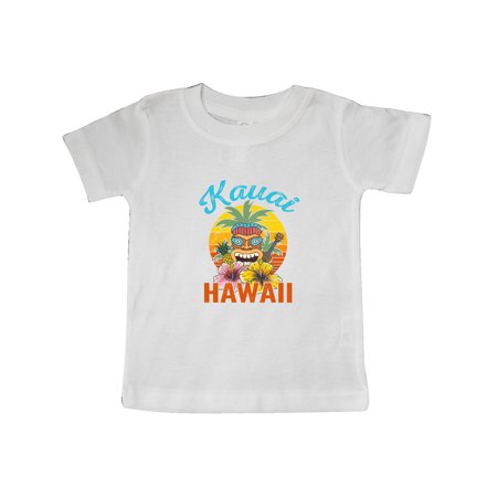 

Inktastic Kauai Hawaii Vacation Tiki Gift Baby Boy or Baby Girl T-Shirt