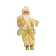 thumbnail image 5 of Figura de Papá Noel, muñeco, adorno para fiesta de Navidad, decoración navideña, coleccionable, de pie Amarillo, 5 of 9