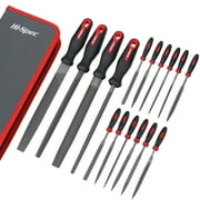 Hi-Spec 16-Piece Needle File Tool Kit, Metal Hand Tools Set for Jewelry Crafting, DIY, Repair, Fine Grinding