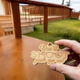thumbnail image 4 of Ornament - You'll Shoot Your Eye Out - Raw Wood 4x2in, 4 of 4