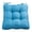 Sky Bule, variant on Senya Chair Cushions for Dining Chairs Set of 2, with Ties and Non Slip Backing, 15.5x15.5x4in, Navy